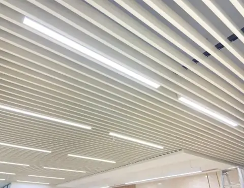 Galvanized Iron Baffle Ceiling